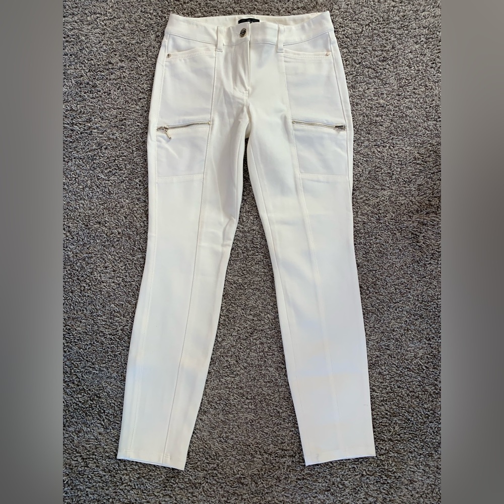 White House Black Market Ivory Pants